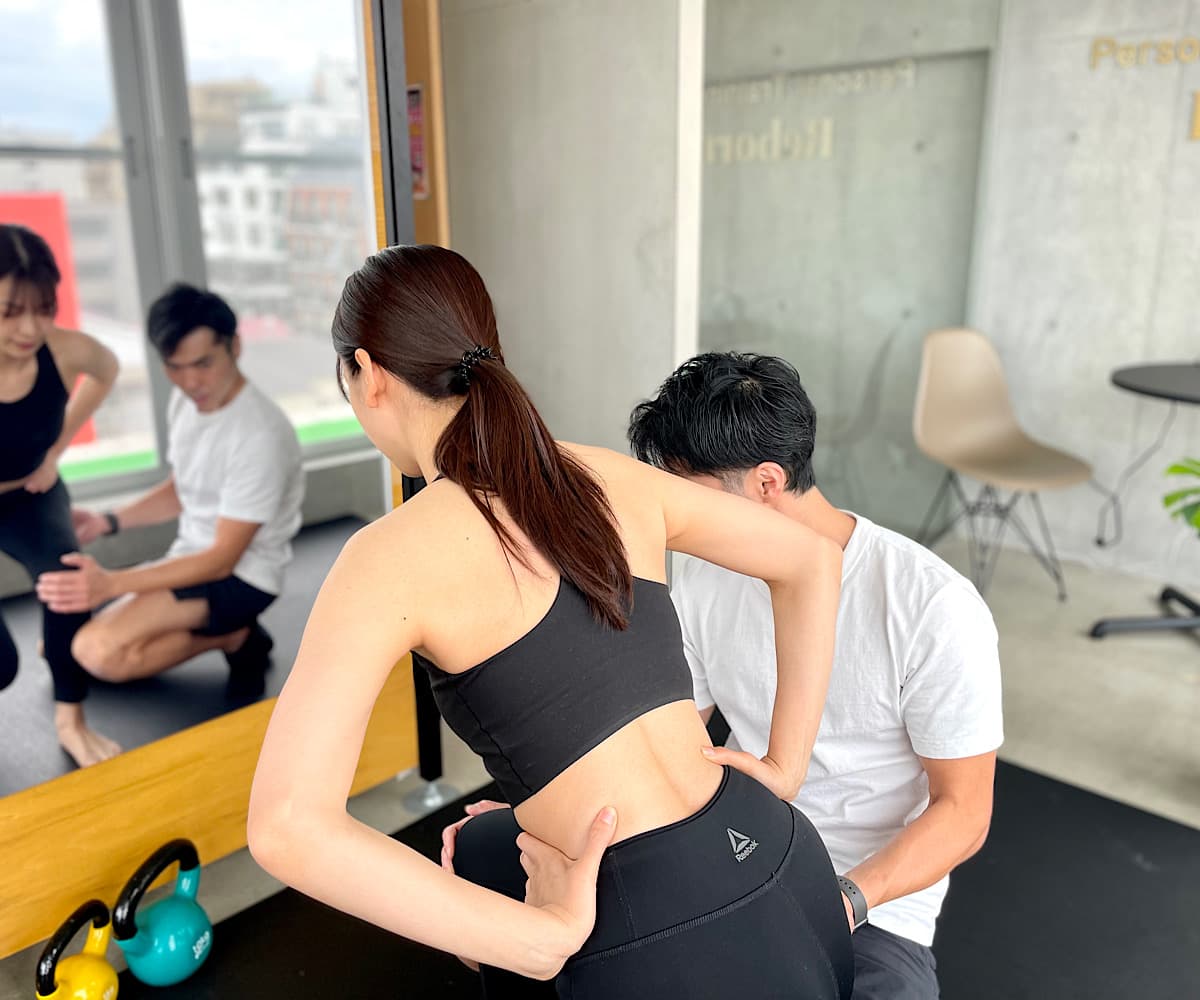 Rebornのトレーニング風景